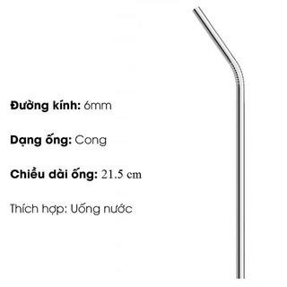 Ống hút inox 304 chất liệu thép không gỉ