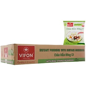Thùng 50 gói cháo Vifon 70g (có gói thịt gà thật)/ 50g vị thịt bằm. sườn/ gà/ nấm đông cô