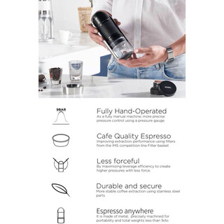 LEVERPRESSO PRO HUGH - pha cà phê espresso thủ công