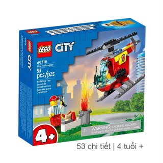 Lego City 60318 Trực thăng cứu hoả - Đồ chơi xếp hình