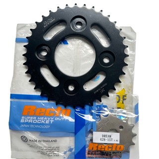 Bộ Nhông Dĩa xe Wave A,WAVE RS,Ws110 Wave2017 ,Fure Các đời hàng chính hãng RECTO Thailan