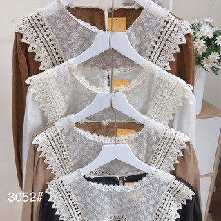 Áo kiểu phối ren tay dài A3052