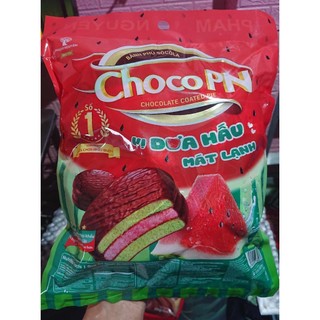 Bánh Choco PN Vị Dưa Hấu (bịch 12 cái / 204G)