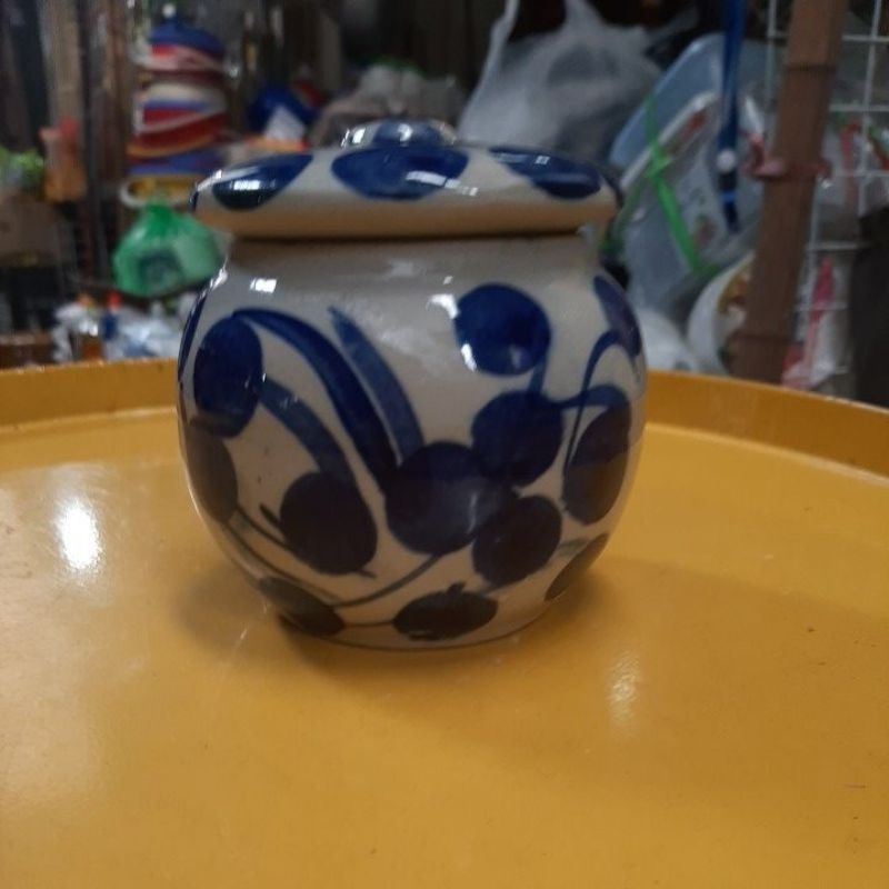 Hũ muối dưa cà, vại muối dưa cà, đựng gạo muối sứ Bát Tràng (Loại Nhỏ)