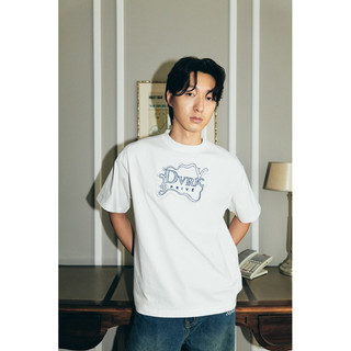 DVRK - Áo Thun Tay Ngắn Cổ Tròn PRIVÉ BADGE LOGO-DVRK-24SS