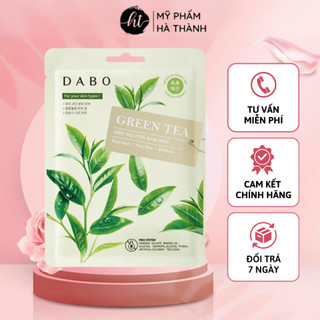Combo 10 Miếng Đắp Mặt Nạ Trắng Da Dưỡng Ẩm Cao Cấp Dabo Hàn Quốc, Cam Kết Hàng Chính Hãng - HT116