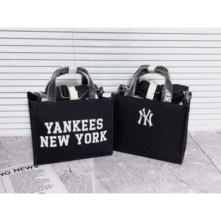 [ CHÍNH HÃNG ] TÚI TOTE MLB JACQUARD VARSITY NY / LA