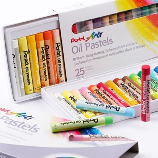  Bộ màu sáp dầu PENTEL 16 36 50 màu vẽ tranh nổi - PENTEL Arts Oil Pastels Set 12 16 36 50 colors  ARTLAND  
