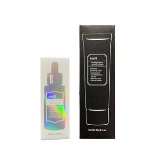 COMBO Tinh Chất Klairs Freshly Juiced Vitamin Drop 35ml + Kem Dưỡng Da Klairs Midnight Blue Calming Cream 60g