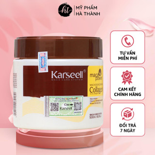 Kem Hấp Ủ Xả Phục Hồi Tóc Collagen Karseell Maca Dạng Hũ 500ml Phục Hồi Hư Tổn Nhanh Chóng Hàng Công Ty - HT200