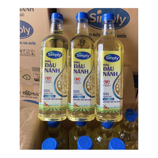 Dầu ăn Đậu Nành / Gạo lứt Simply 1L