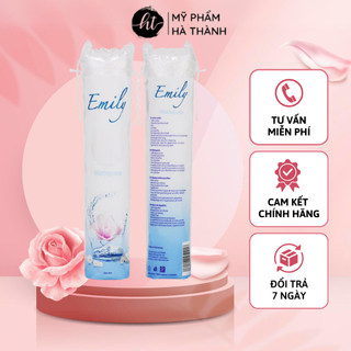 Bông Tẩy Trang Emily Đức (120 miếng) Mềm Mịn Làm Sạch Sâu Nhanh Chóng Sử Dụng Dễ Dàng - HT155