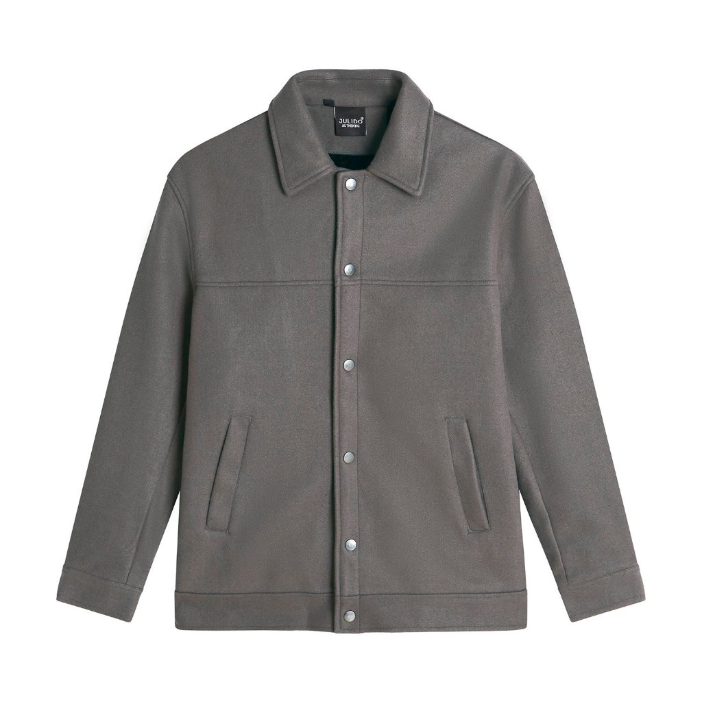 Aó khoác dạ nam nữ kẻ hai lớp JULIDO | BigBuy360 - bigbuy360.vn