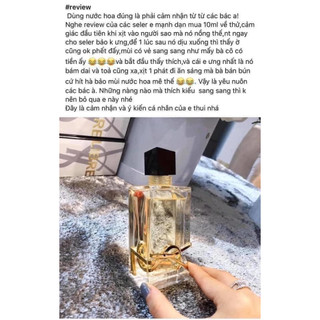 Nước Hoa Chiết YSL Libre 10ml (từ Chai Refill)