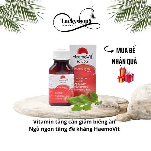 Vitamin tăng cân HaemonVit tăng cân kích thèm ăn cho người gầy trẻ em ăn ngon cam kết an toàn[𝐓𝐚̣̆𝐧𝐠 --𝐦𝐚́𝐲]