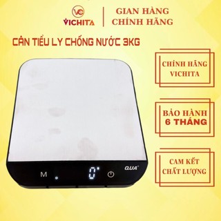 [Phím Cảm Ứng Cao Cấp] - Cân Tiểu Ly Nhà Bếp Cao Cấp - Cân Điện Tử Chống Nước QUA 5KG/1G - Độ Chính Xác Cao