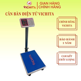 Cân Bàn Điện Tử VICHITA Nhật Bản, Cân 100KG - 150KG - 300KG Bàn Cân Inox, Tính Giá Tiền