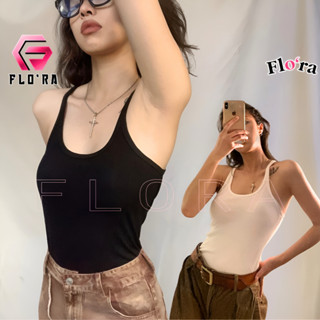 Áo BA LỖ DÂY NHỎ DÁNG DÀI Ôm Body Chất Thun Gân Dày DD02, Áo 3 Lỗ Sát Nách Kiểu Trơn Nữ Mát Flo'ra