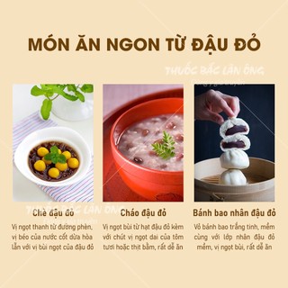 Đậu đỏ hạt nhỏ 1kg, đỗ đỏ, hạt đều, bở, dùng nấu chè, nấu cháo, nấu sữa hạt, làm bánh