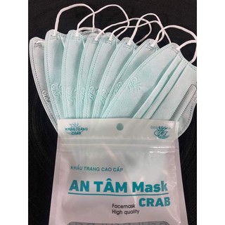[5❤️][FREESHIP] BỊCH KHẨU TRANG CUA LING CRAB (10 CÁI) [HCM]
