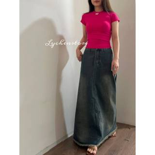 𝐋𝐘𝐂𝐇𝐄𝐍- Áo babytee phối nơ ( nori top)