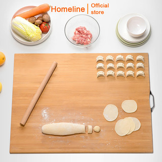 Thớt tre tự nhiên đủ size kháng khuẩn, thái, chặt tiện lợi sử dụng phòng bếp, an toàn vệ sinh thực phẩm HOMELINE - D55