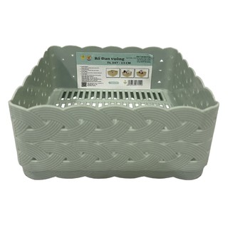 Rổ đan vuông TỰ LẬP TL347 - 13cm