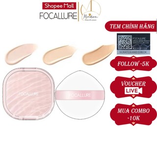 Phấn nước BB FOCALLURE INK LASTING MATTE CUSHION lâu trôi, độ che phủ cao, chống nắng SPF50 PA++++ 12g F35