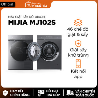 Combo máy giặt sấy lồng đôi Xiaomi Mijia MJ102S (10kg+10kg) – Khử trùng UVC