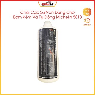 Chai Cao Su Non Vá Lốp Dành Cho Bơm Michelin 5818 - Hàng Chính Hãng
