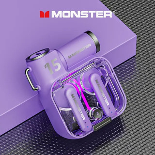  Monster XKT15 tai nghe bluetooth không dây 5.3 tai nghe thể thao tai nghe monster Tai nghe chơi game 