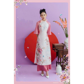 ÁO DÀI CÁCH TÂN VẢI GẤM