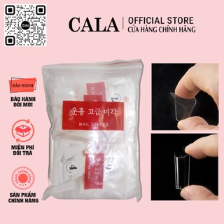 Móng trúc gói - móng tip tre - móng nối form vuông - móng nối đắp gel đắp bột
