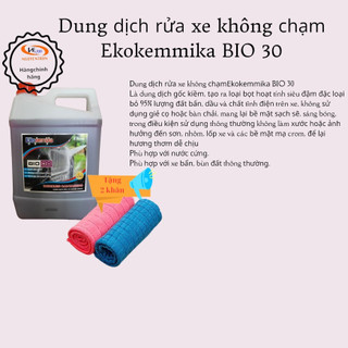 Dung dịch rửa xe không chạm ekokemika bio30 - 5l