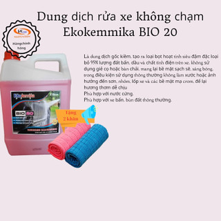 Dung dịch rửa xe không chạm ekokemika bio 20 - 5l