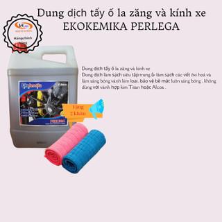 Dung dịch tẩy ố kính và la-zăng perlega ekokemika 5l