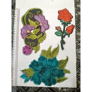 Set Hoa thêu trang trí Áo sơ mi/Đầm/Áo dài (Như hình)