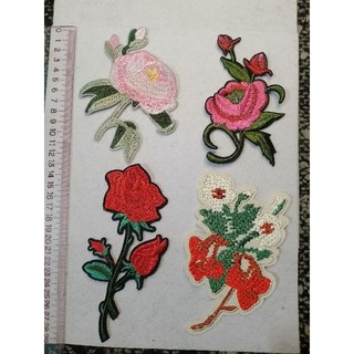 Set Hoa thêu trang trí Áo sơ mi/Đầm/Áo dài (Như hình)