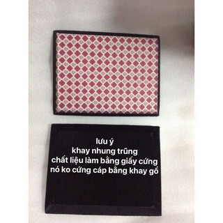 khay nhung trũng có 2 size