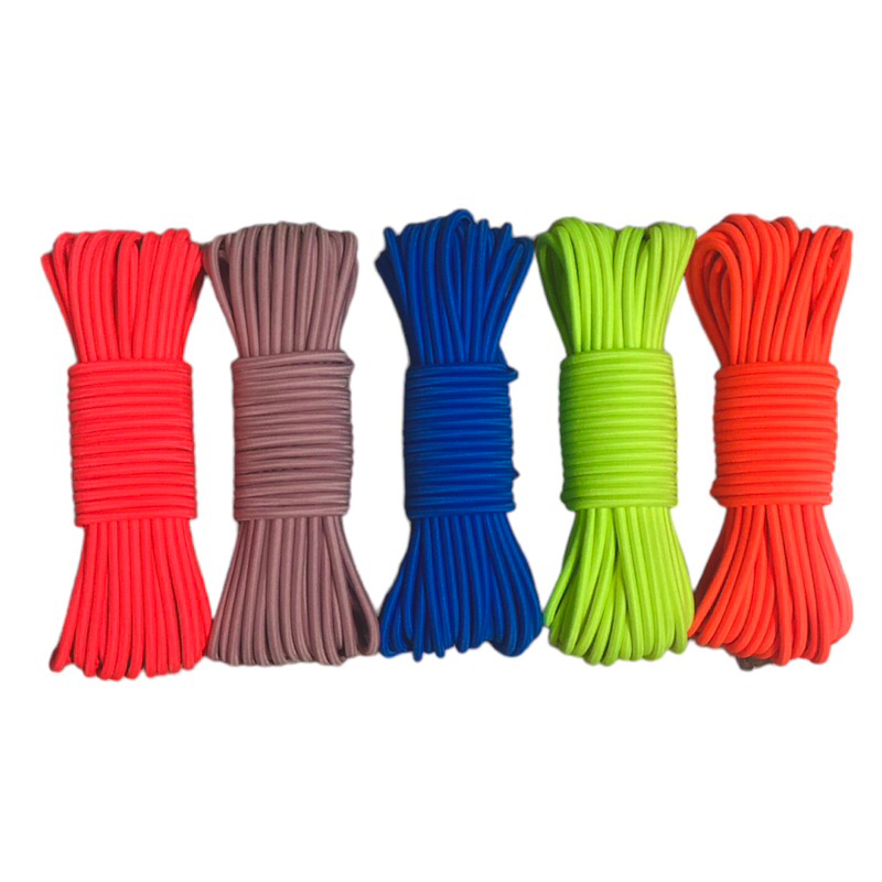 10 mét - Dây Dù thun 3mm co giãn 100% ko biến dạng dùng làm sp handmade, trang trí, cố định đồ vật