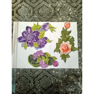 Set Hoa thêu trang trí Áo sơ mi/Đầm/Áo dài (Như hình)