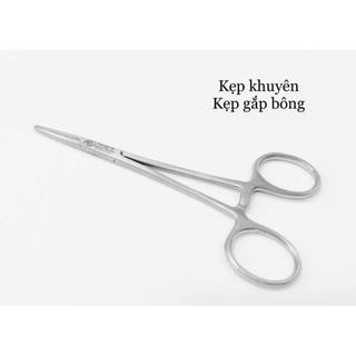 Kẹp khuyên / kẹp gắp bông đầu thẳng
