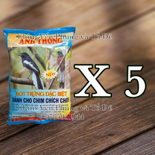 Combo 5 Gói Thức Ăn Chim Chích Choè Anh Thông 150g