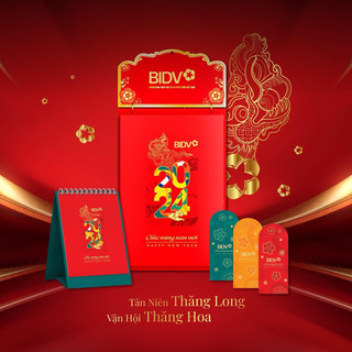 Lịch bloc treo tường để bàn ngân hàng, điện lực tết 2024