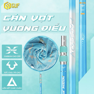 Cán vợt guf vương điểu 2m1 2m4 carbon toray cao cấp, cán vợt câu đài, câu cá chính hãng