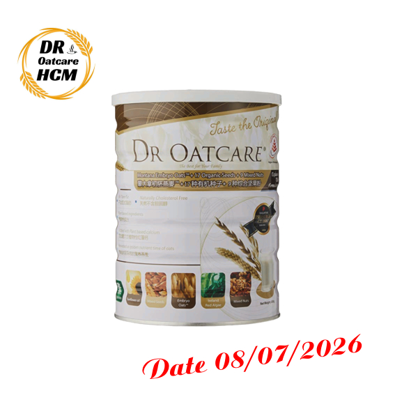 [HCM] Sữa hạt Dr Oatcare - LON 850g