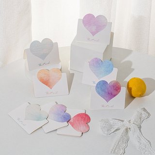 Thiệp dễ thương  Classy chúc mừng 8-3, 20-11, Sinh Nhật, Lễ, Tình Yêu in hình trái tim Q1305