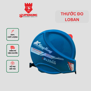 Thước mét kéo cao cấp đo đạc phong thuỷ loban 5m 7.5m kingkong home