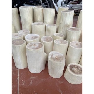 Khoanh gỗ tròn đường kính 5~6cm dùng trang trí phòng ,quán cà phê,khách sạn