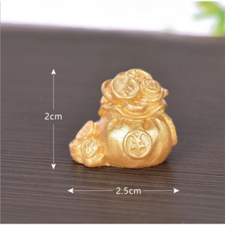 túi tiền vàng Trang Trí Sen Đá, Sân Vườn Phụ kiện trang trí tiểu cảnh, Phụ kiện terrarium